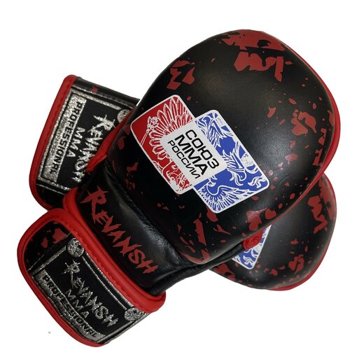 фото Перчатки hybrid revansh-союз мма россии, кожа