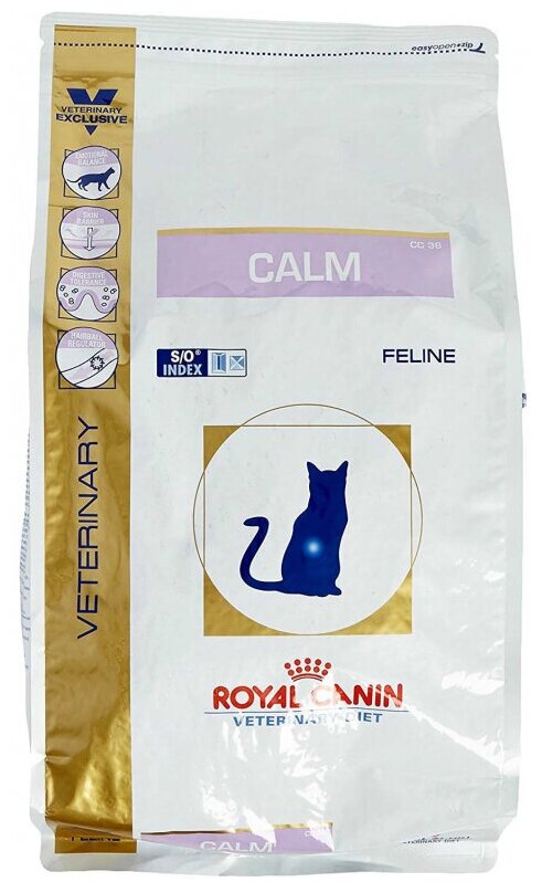 Сухой корм для кошек Royal Canin Calm CC 36, в период восстановления после болезни 2 кг - фотография № 3