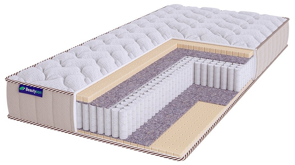 Матрас Beautyson Roll Spring Latex 2 S1200 Lux 140х200