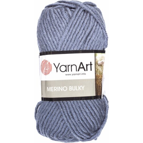 Пряжа Merino Bulky (2 мот.), YarnArt, 3864 джинсовый