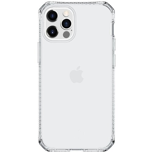 фото Антибактериальный чехол-накладка itskins spectrum clear для apple iphone 12/12 pro (6.1) прозрачный