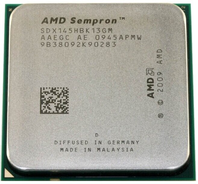 Процессор AMD Sempron 145 Sargas AM3,  1 x 2800 МГц, OEM