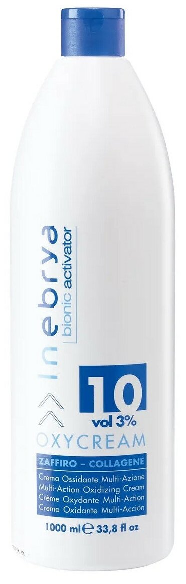 Крем-окислитель для волос Inebrya Bionic Oxycream Multi-Action Oxidizing Cream 3%, 1000 мл