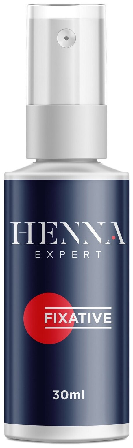 Henna Expert Фиксатор для бровей с протеинами шелка, 30 мл