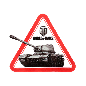 Наклейка на авто World of Tanks 12x12 см BI100150