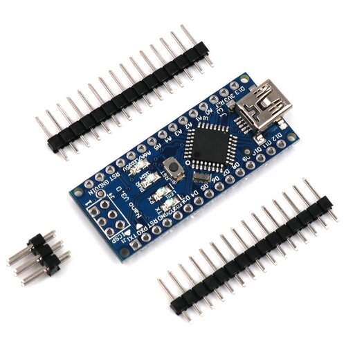 Контроллер Arduino Nano 3.0, 4.2 см диагностический инструмент v1 5 elm327 usb ftdi ft232rl чип pic18f2480 модифицированный чип ftdi obd2 поддерживает все протоколы obdii