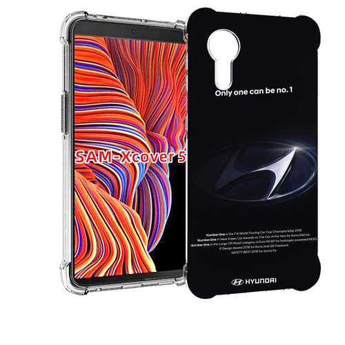 Чехол MyPads хендай hyundai 3 для Samsung Galaxy Xcover 5 задняя-панель-накладка-бампер чехол mypads хендай hyundai 3 для samsung galaxy a04 задняя панель накладка бампер