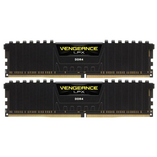 Оперативная память Corsair Vengeance LPX 32 ГБ 16 ГБ x 2 DDR4 3200 МГц DIMM CL16 CMK32GX4M2B3200C16 1390000₽