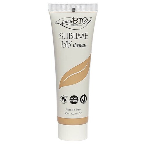 PuroBIO Sublime BB крем, 30 мл, оттенок: 02 purobio тональный крем sublime foundation fondotinta 30 мл оттенок 01