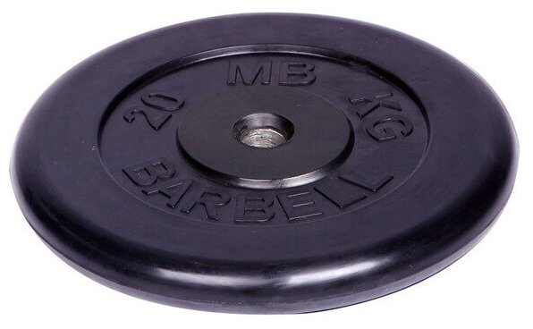 Barbell 20,0 кг (31мм), black