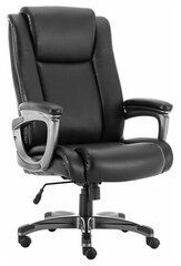 Кресло офисное BRABIX PREMIUM "Solid HD-005", нагрузка до 180 кг, рециклированная кожа, черное, 531941