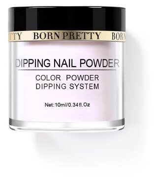 Born Pretty Акриловая пудра 43322-01 DP-01 Dipping Powder, 10 мл