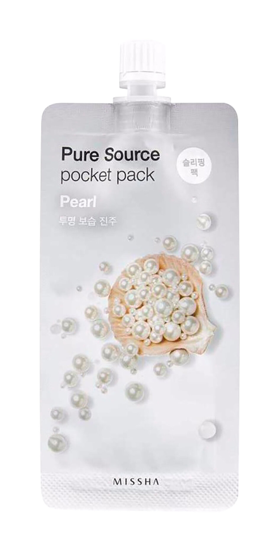 MISSHA Pure Source Pocket Pack Маска для лица Pearl, 10 мл