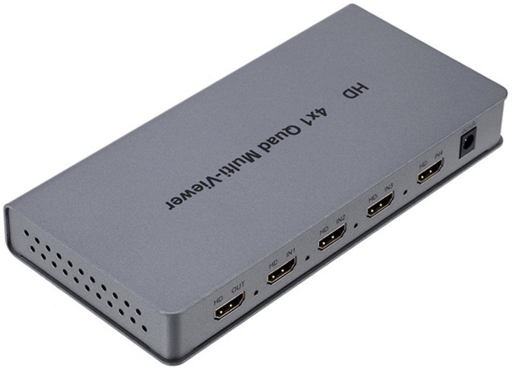 HDMI-квадратор 4 входа/1 выход 1080p/60Hz | ORIENT HS0401QMV