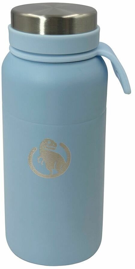 фото Термос для напитков (термобутылка) THEROPOD TP-12 0.35L, нержавеющая сталь, пробка винтовая, синий