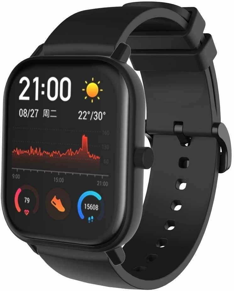 Смарт-часы AMAZFIT GTS, 1.65", золотистый / золотистый - фото №19