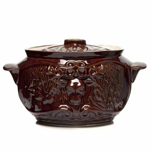 Супник керамический с ручками Олень 3,5л