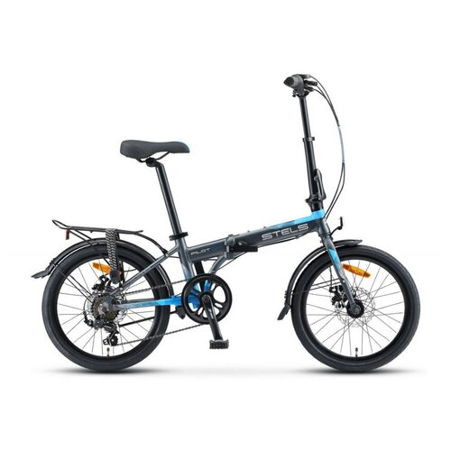 Велосипед STELS Pilot-630 MD - 20г V010 серо-синий 2096000₽