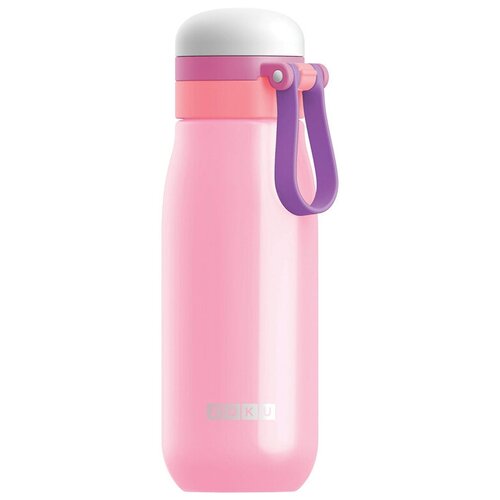 фото Бутылка для воды zoku zk203 500 мл металл, пластик pink