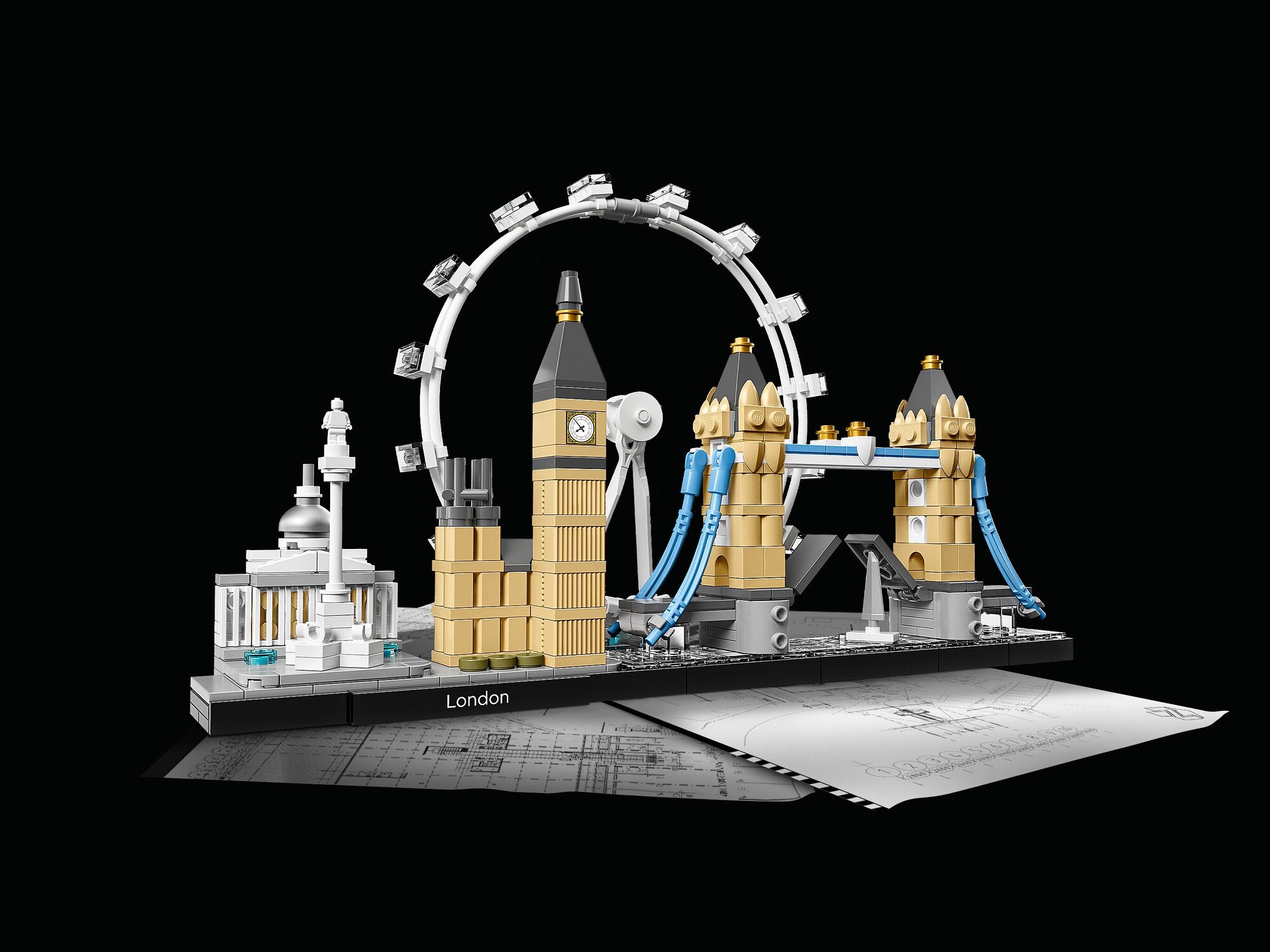 Конструктор LEGO Architecture Лондон, 468 деталей (21034) - фото №8