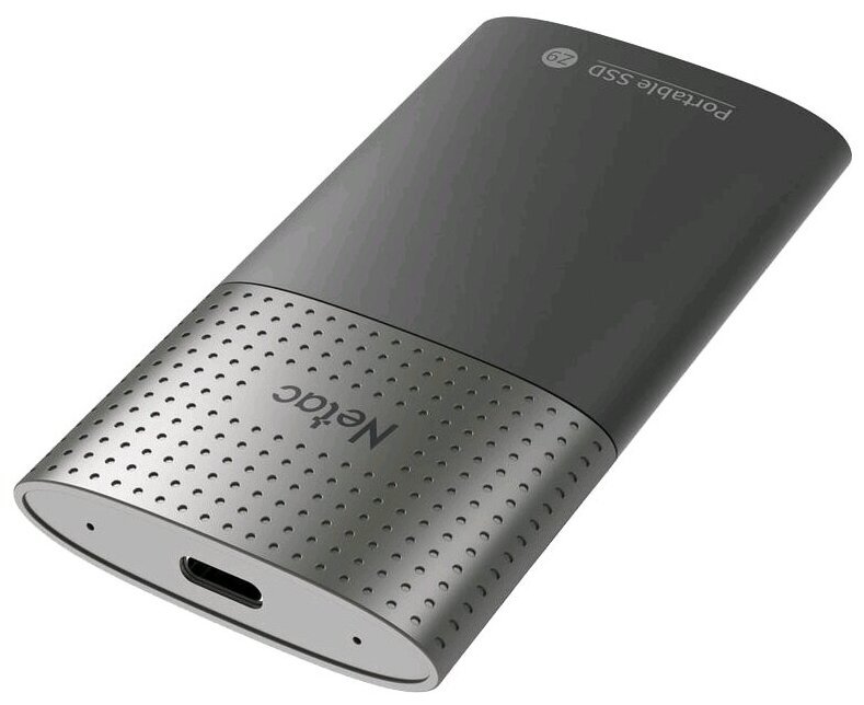 Внешний накопитель SSD NETAC Z SLIM 500Gb USB 32 Gen 2 Type-C черный NT01ZSLIM-500G-32BK