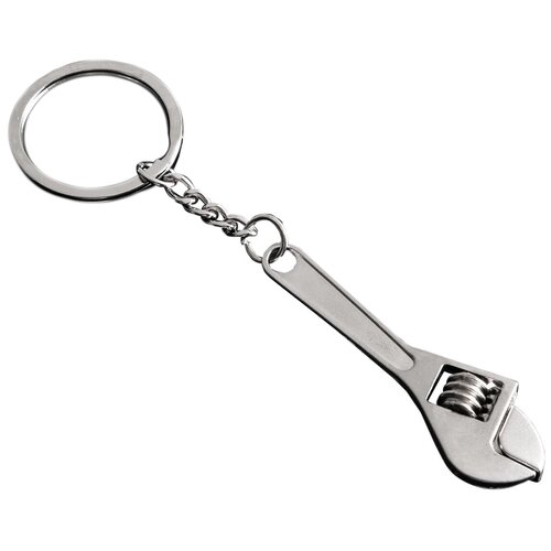фото Брелок для ключей cartage, "разводной ключ", серебро