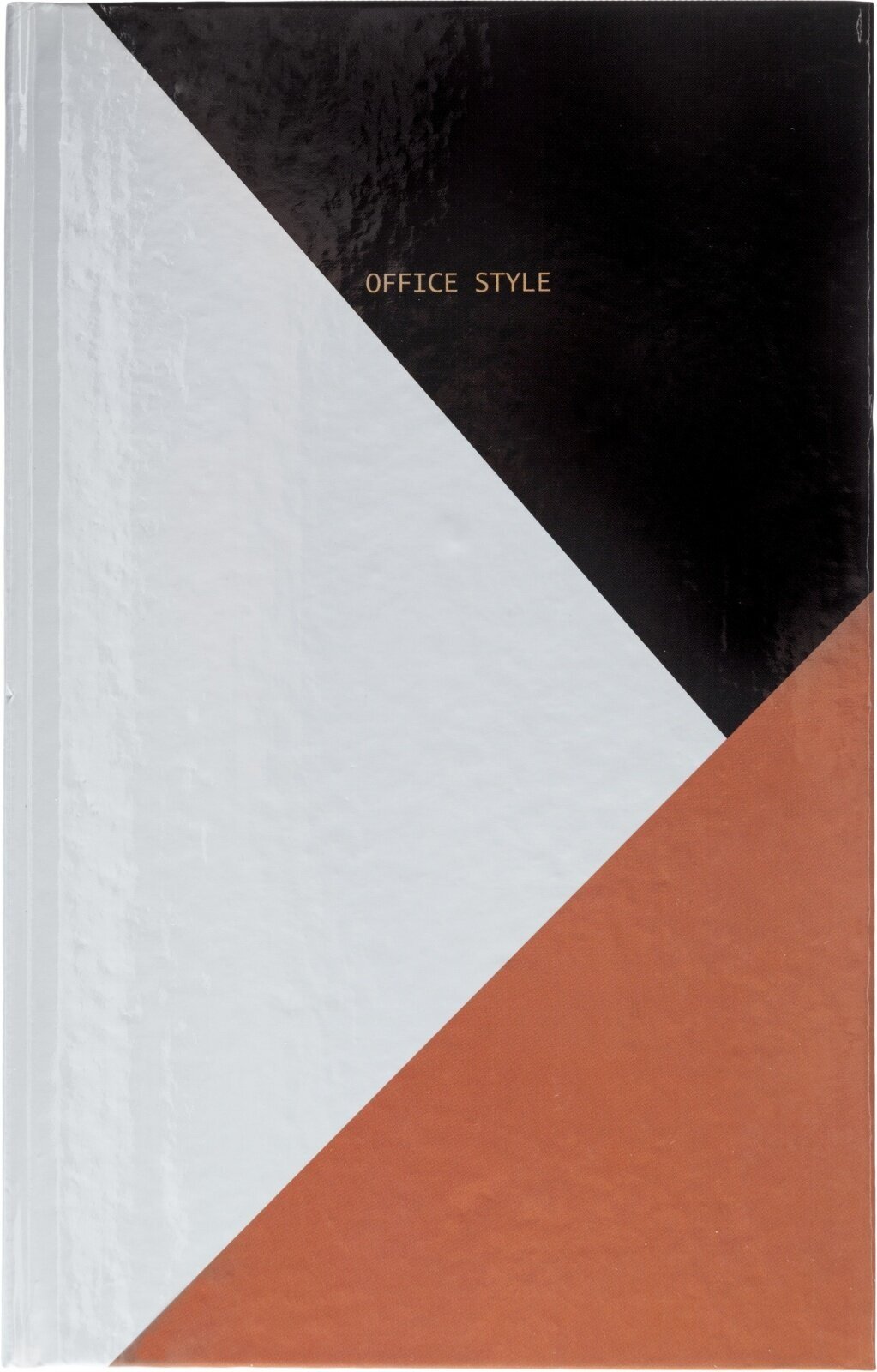 Бизнес-тетрадь Attache Economy А5, 80 листов, клетка Office Style коричневая