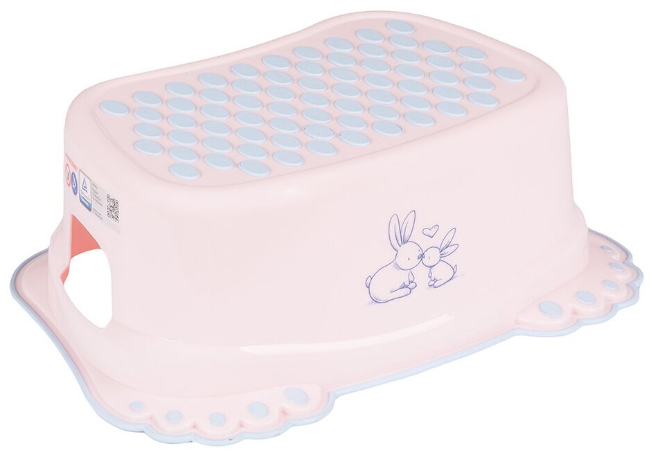 Подставка для ног Tega Baby антискользящая Little Bunnies (Кролики) розовый