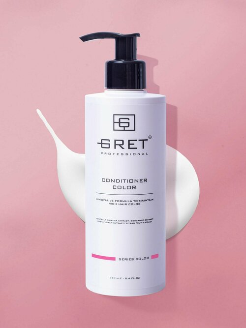 Gret Color 250 мл кондиционер для окрашенных волос профессиональный женский