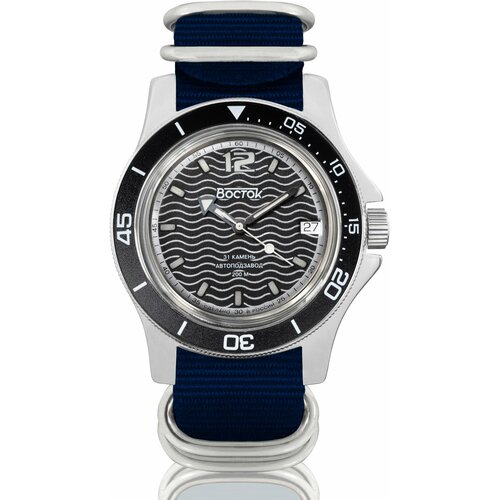 фото Наручные часы восток мужские наручные часы восток амфибия 13042а, синий