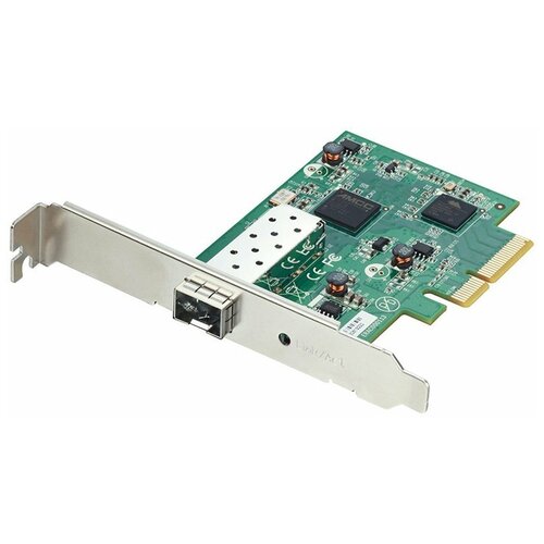 адаптер d link dxe 820s a зеленый Сетевой адаптер Gigabit Ethernet D-Link DXE-810S PCI Express x8