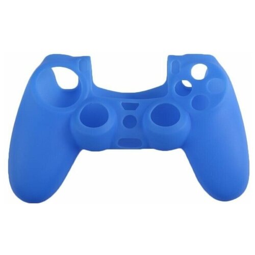 Защитный силиконовый чехол Controller Silicon Case для геймпада Sony Dualshock 4 Wireless Controller (Синий) (PS4)