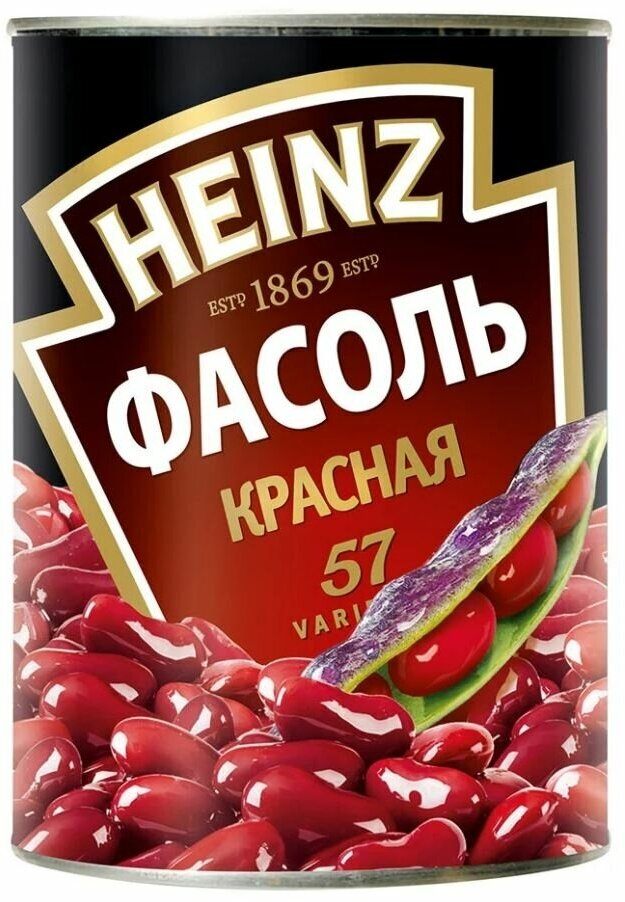 Heinz - фасоль красная, 400 гр.