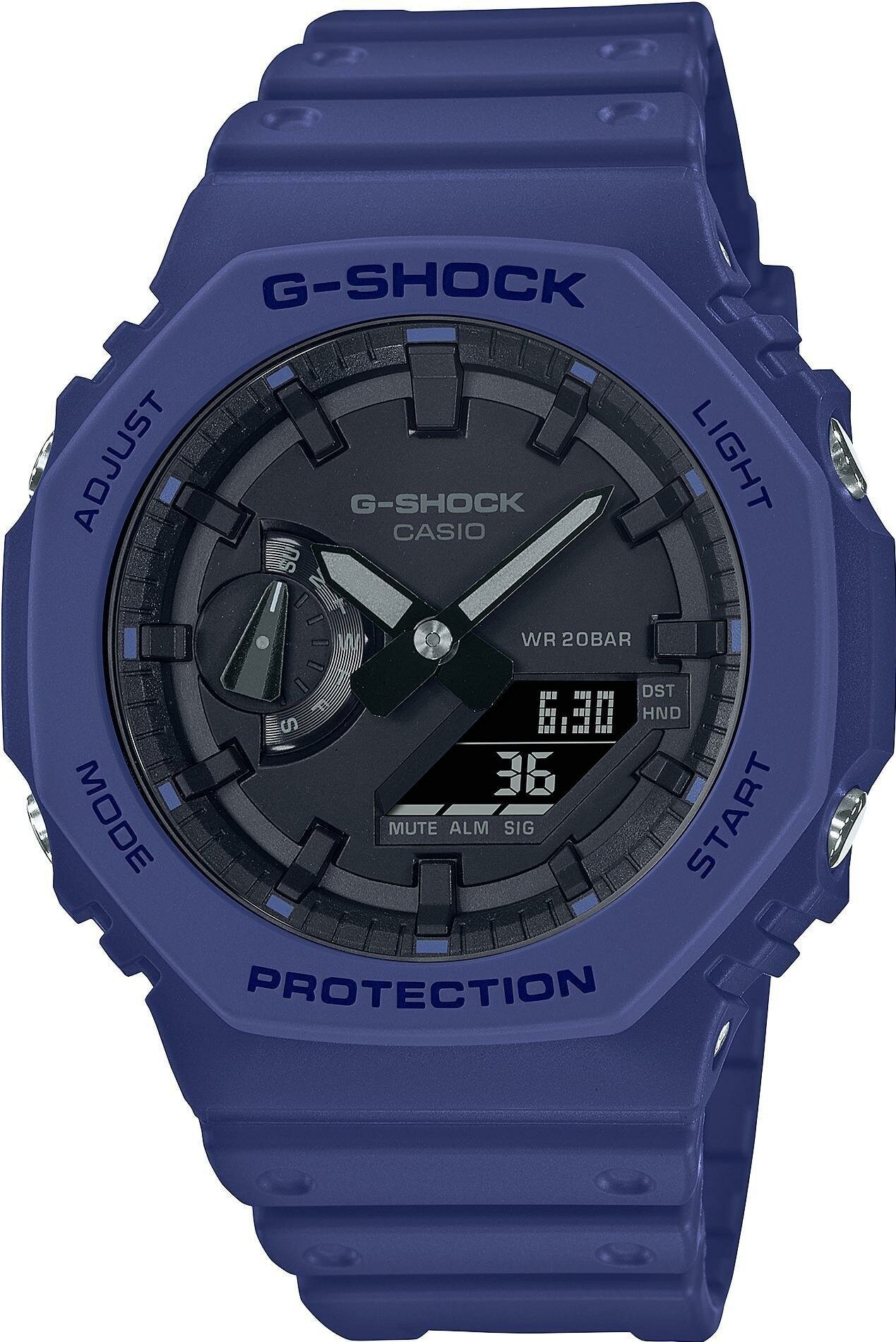 Наручные часы CASIO мужские G-Shock Наручные часы Casio G-SHOCK GA-2100-2A кварцевые 
