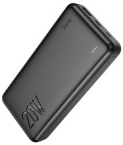 Универсальный Доп. Аккумулятор 20000mAh, J87A, HOCO, выход 1 USB (18W), 1 PD (20W), вход Micro/Type-C, черный