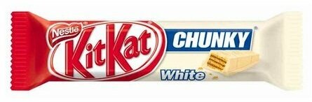 Батончик Kit Kat Chunky в белом шоколаде, 40г