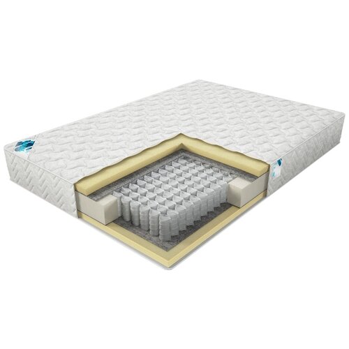 фото Матрас dimax ок мемо, 180x210 см, пружинный, белый