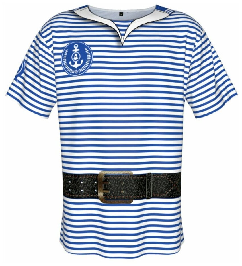 Взрослая футболка моряка (17645) 58