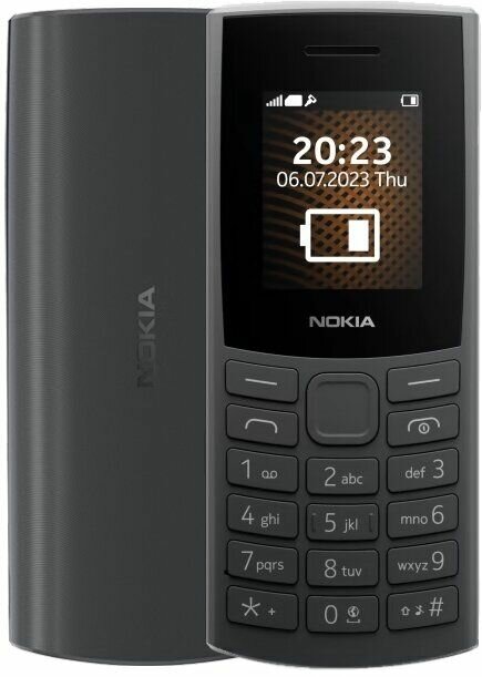 Nokia 105 TA-1557 DS EAC Charcoal . - фотография № 5
