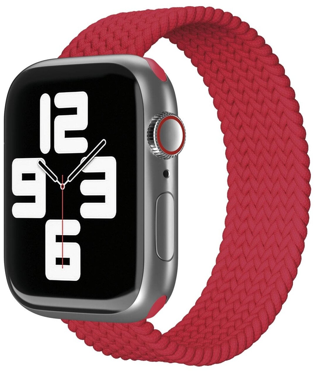 Ремешок для Apple Watch Series 3/4/5/6/SE, красный Noname - фото №1