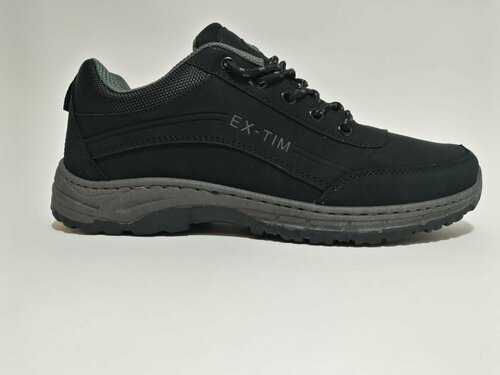 Кроссовки EX-TIM, размер 39, серый, черный