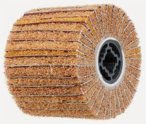 Изображение товара Шлифвалик лепестковый нейлоновый 100 мм P120 WORTEX (SW1012AN12019)