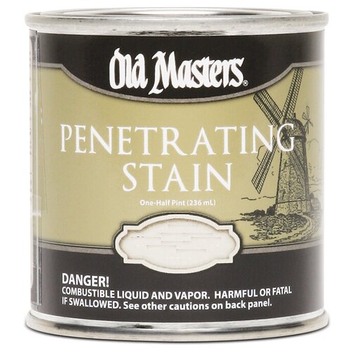 Пропитка по дереву для внутренних работ Penetration Stain Old Masters, Выбеленная база - Pickling White, 0,237 литра