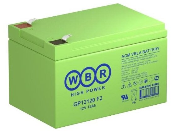 WBR Батарея GP12120 (12V/12Ah)