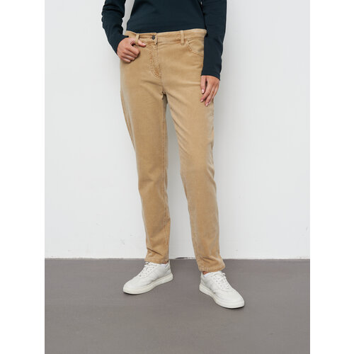 фото Брюки gerry weber, размер 48 ger, бежевый