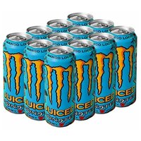 Энергетический напиток Monster Energy Mango Loco со вкусом манго (Польша), 500 мл (12 шт)