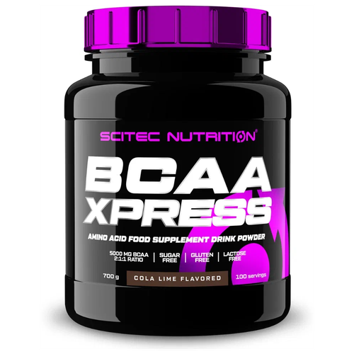 Аминокислота Scitec Nutrition Xpress, кола-лайм, 700 гр.