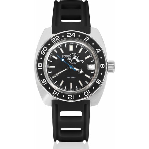 фото Наручные часы восток мужские наручные часы восток амфибия 17006б, черный