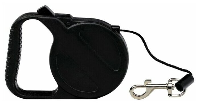 Рулетка Lilli Pet Htech basis для собак до 7кг, 3м, черный