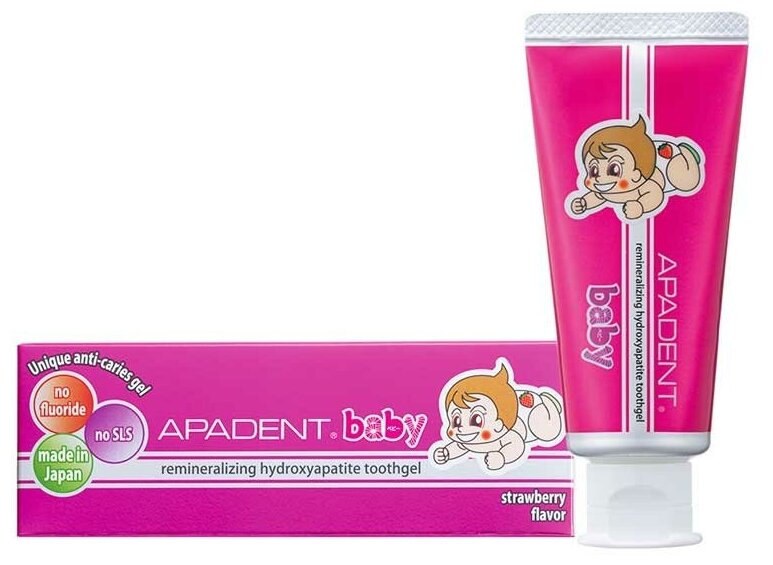 APADENT BABY 0+ Лечебно-профилактическая детская зубная паста 55 гр.